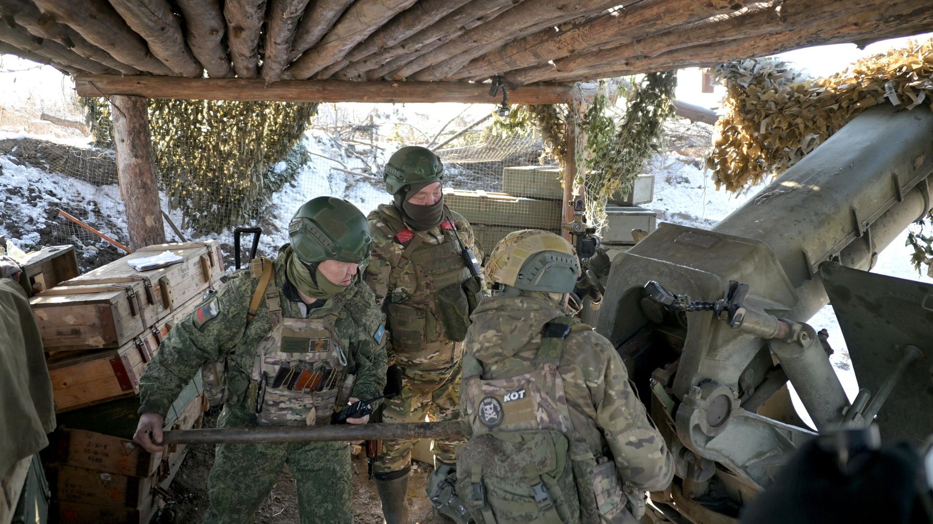 Боевая работа артиллеристов 25 армии на Краснолиманском направлении - РИА Новости, 1920, 26.12.2025