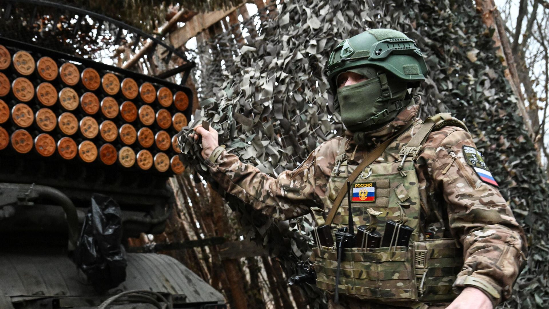 Боевая работа РСЗО Град группировки Запад на Краснолиманском направлении - РИА Новости, 1920, 02.04.2025