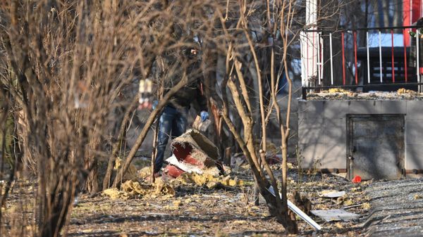 Последствия атаки БПЛА в Москве и Московской области