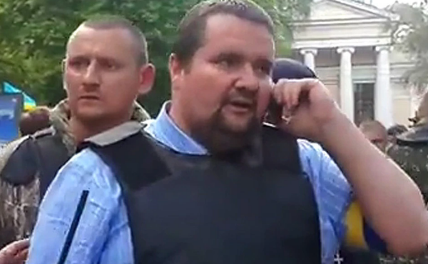 Николай Волков (сотник Микола), 2 мая 2014 года в Одессе Николай Волков (сотник Микола), 2 мая 2014 года в Одессе