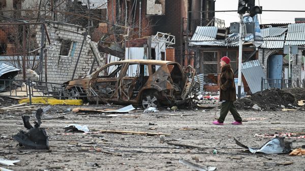 Российские военные в освобожденной Судже