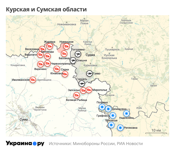 Курская и Сумская области