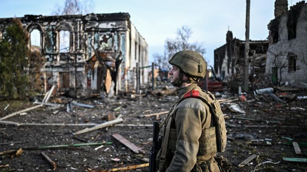Обстановка в городе Суджа