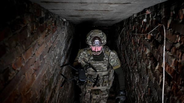 Военнослужащие отряда Т Добровольческого корпуса в Курской области