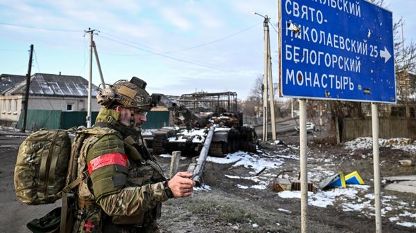 Военнослужащие отряда Т Добровольческого корпуса в Курской области