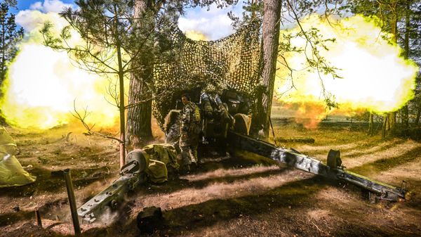 Боевая работа артиллеристов отдельного батальона АрБат в Курской области