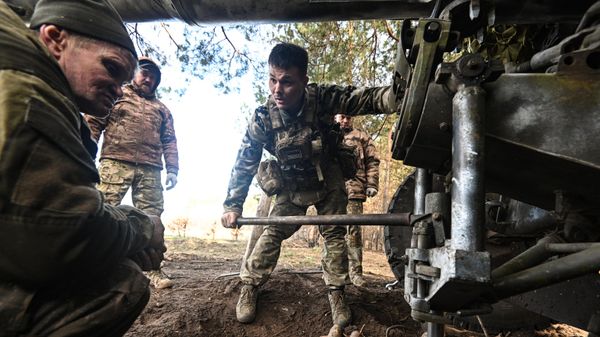Боевая работа артиллеристов отдельного батальона АрБат в Курской области
