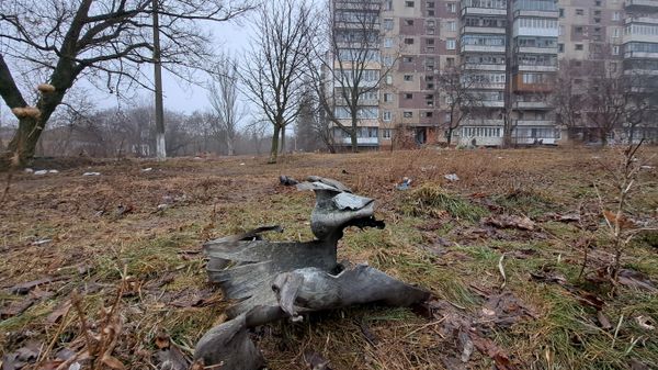 Последствия обстрела Горловки в ДНР