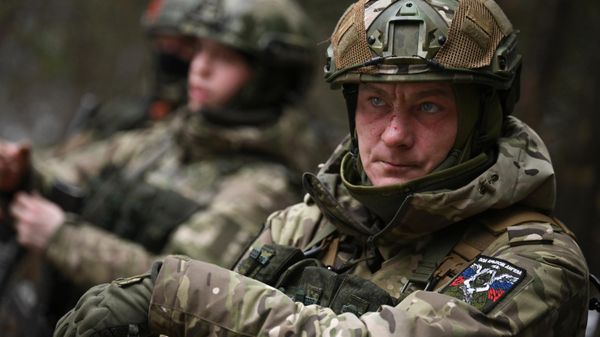 Боевое слаживание военнослужащих 40-й бригады морской пехоты группировки войск Север на Курском направлении СВО.