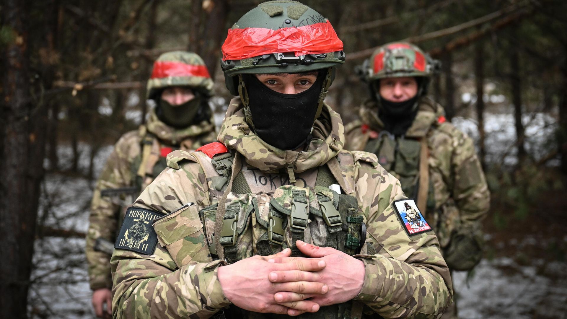 Боевое слаживание военнослужащих группировки войск Север на Курском направлении СВО - РИА Новости, 1920, 19.04.2025