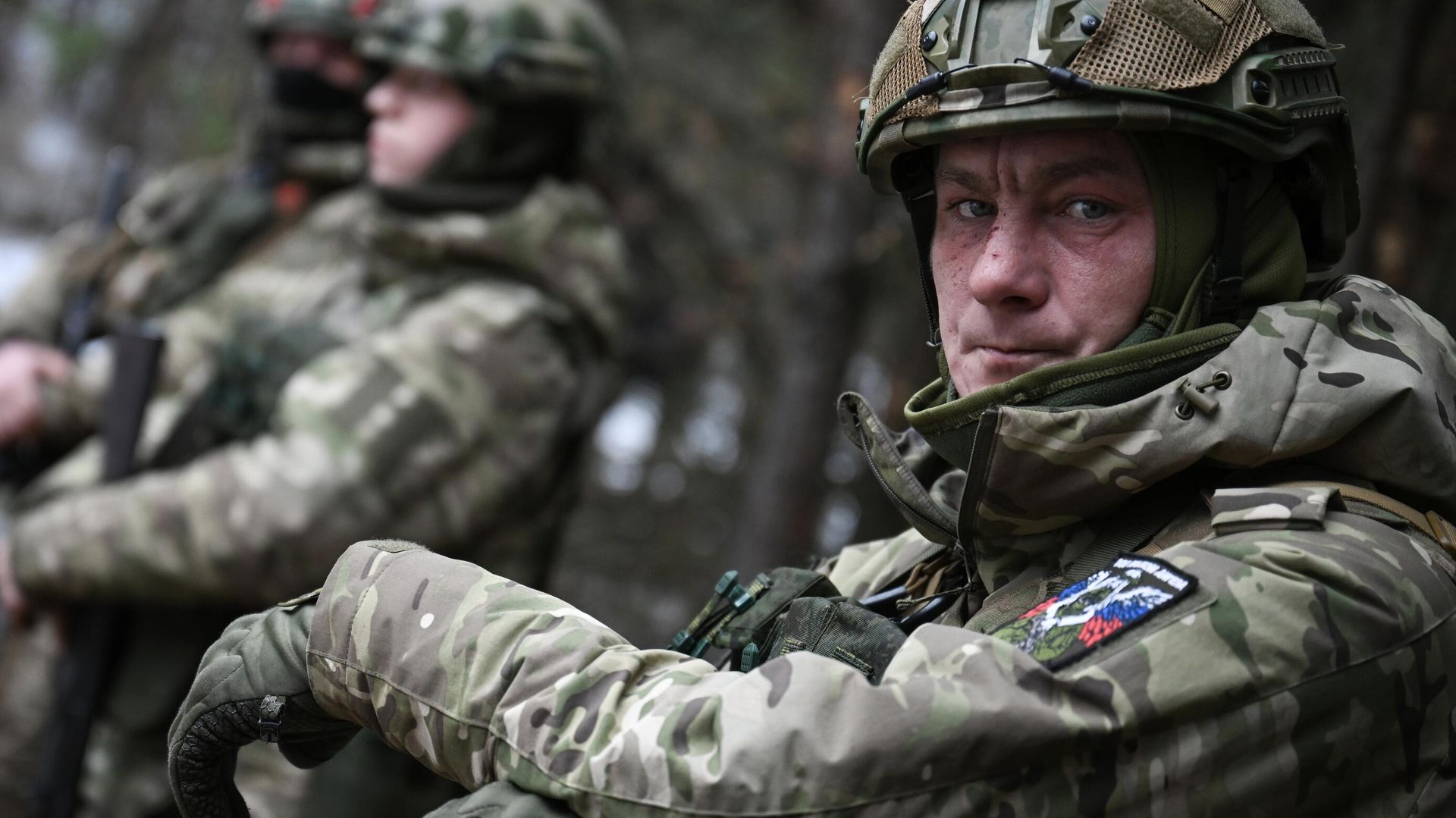 Боевое слаживание военнослужащих 40-й бригады морской пехоты группировки войск Север на Курском направлении СВО. - РИА Новости, 1920, 18.05.2025