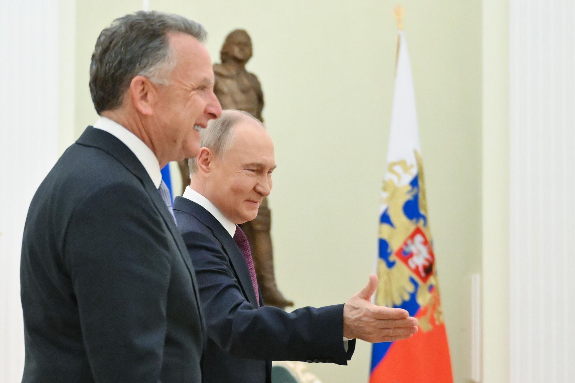 Президент Владимир Путин встретился со спецпосланником президента США Стивеном Уиткоффом - РИА Новости, 1920, 05.08.2025