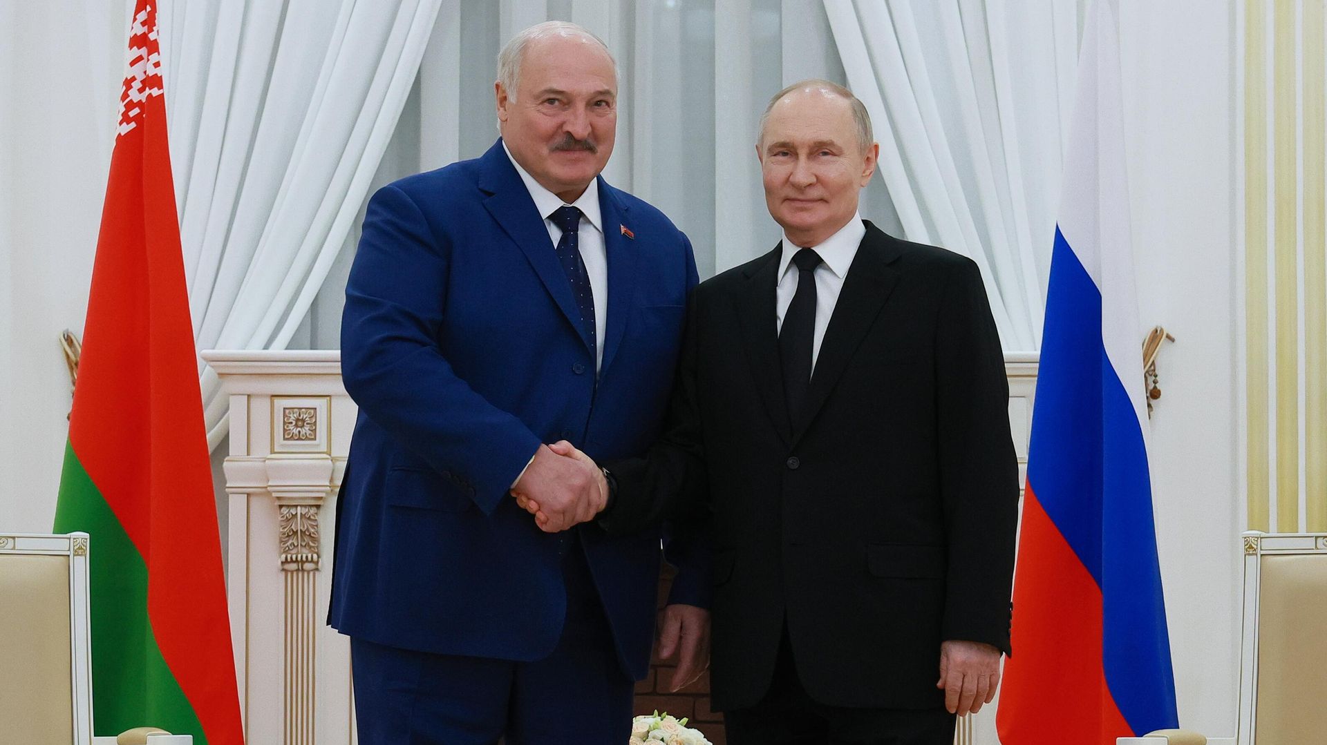 Президент Владимир Путин провел встречу с президентом Белоруссии Александром Лукашенко - РИА Новости, 1920, 08.08.2025
