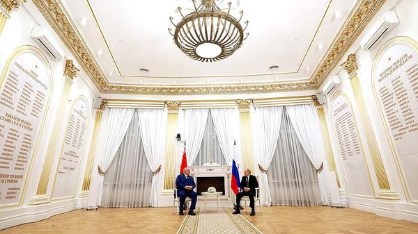 встреча Владимира Путина с  Александром Лукашенко