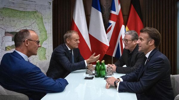 Мерц, Туск, Стармер, Макрон