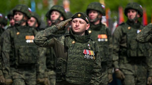Москва. Военный парад, посвященный 80-летию Победы в Великой Отечественной войне