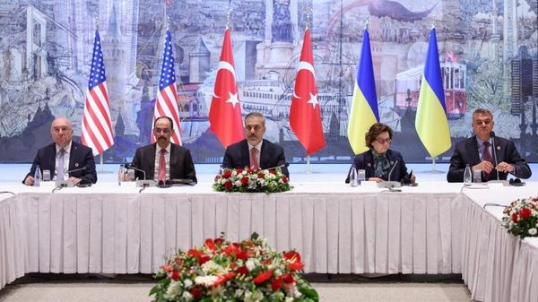 Встреча делегаций США, Турции и Украины Встреча делегаций США, Турции и Украины