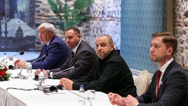 Встреча делегаций США, Турции и Украины
