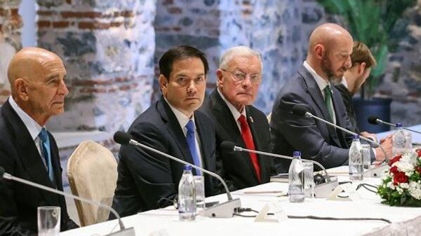 Встреча делегаций США, Турции и Украины