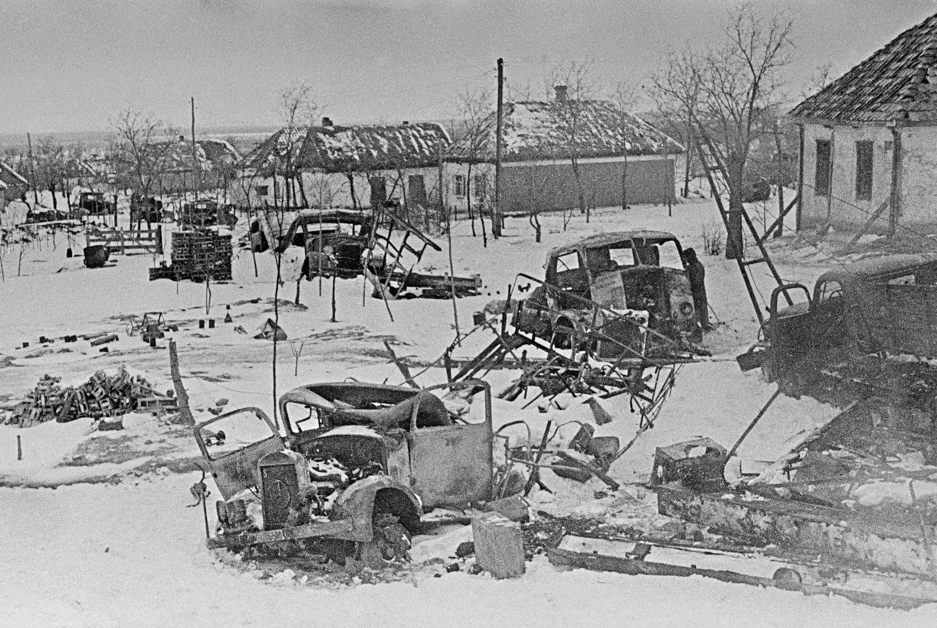Город Винница, освобожденный от немецко-фашистских оккупантов, в результате Проскуровско-Черновицкой наступательной операции войсками 1-го Украинского фронта под командованием маршала Советского Союза Георгия Константиновича Жукова - РИА Новости, 1920, 21.05.2025
