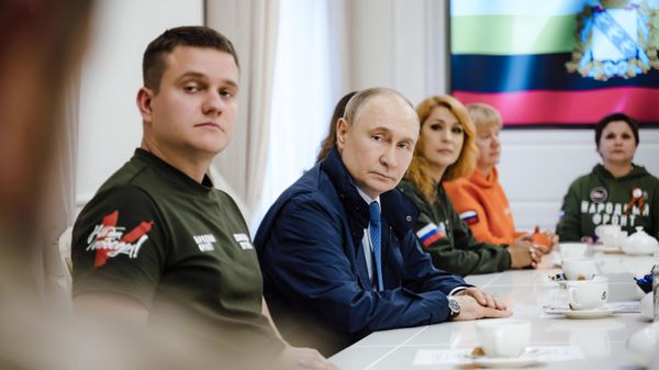 Президент Владимир Путин посетил Курскую область Президент Владимир Путин посетил Курскую область