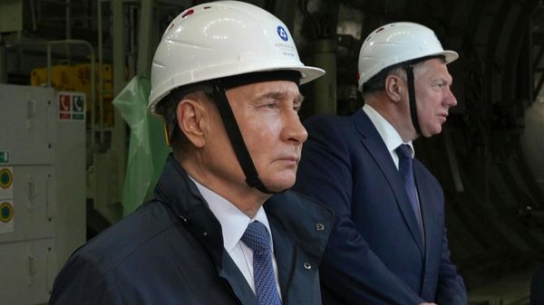 Президент Владимир Путин посетил Курскую область Президент Владимир Путин посетил Курскую область