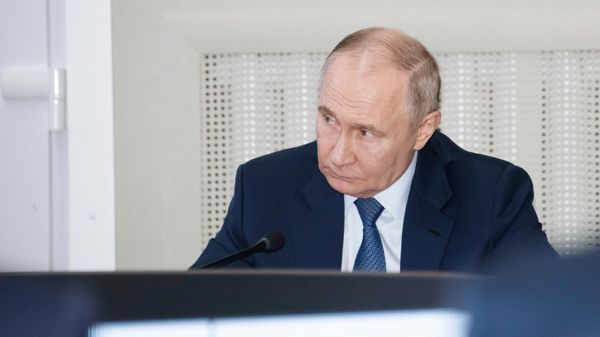 Президент Владимир Путин посетил Курскую область