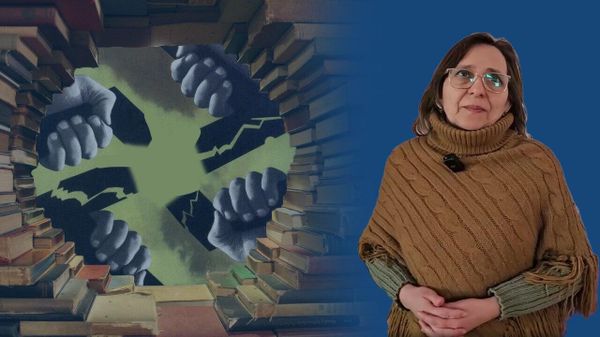 Как библиотекарь из Новой Каховки противостоит шквалу неонацизма с Украины и местным ждунам