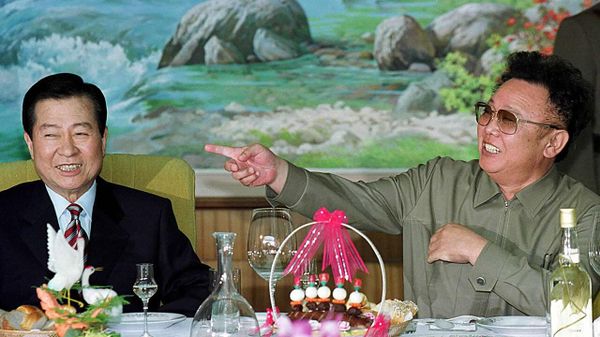 Ким Дэ Чжун и Ким Чен Ир