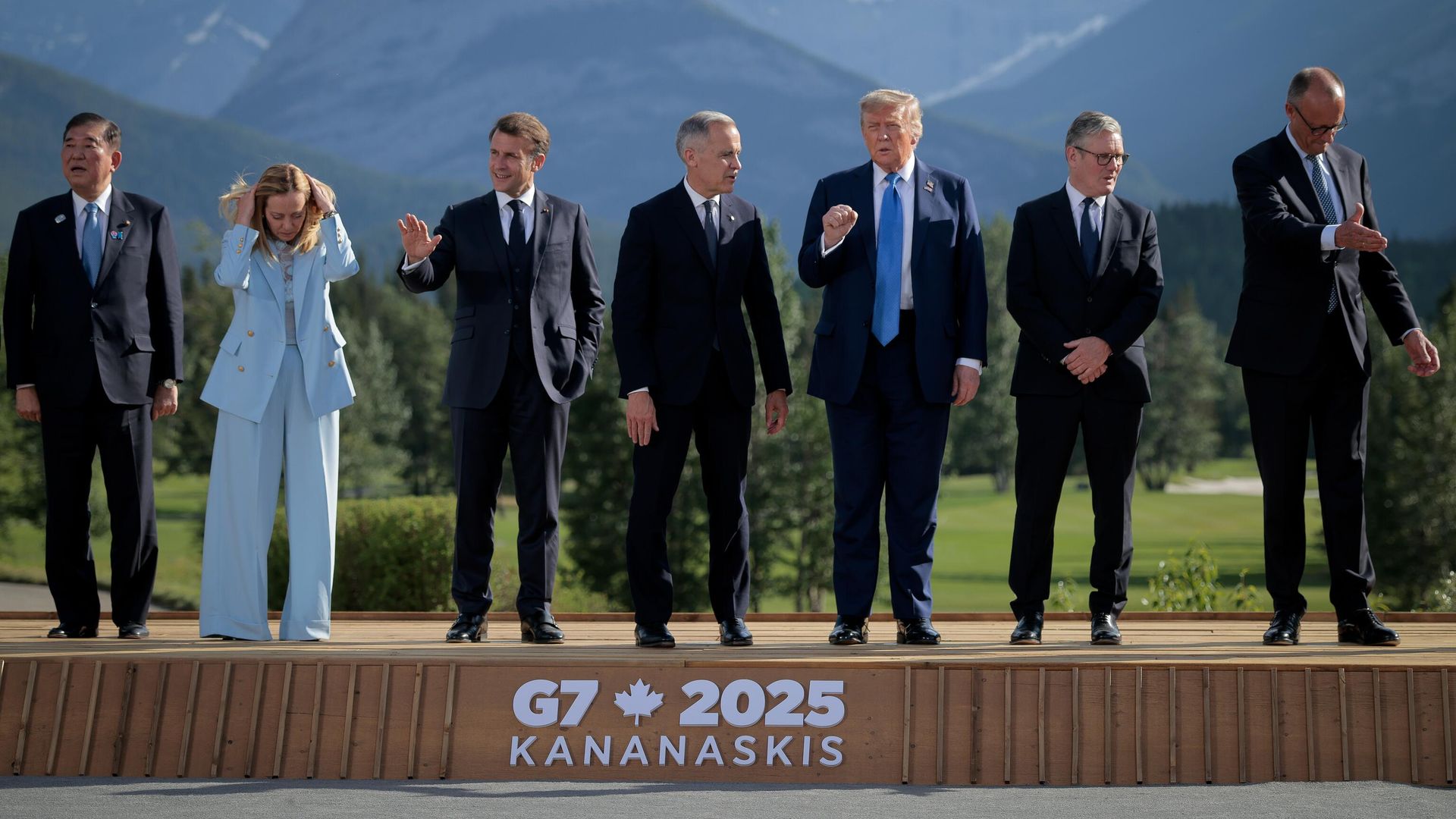 Участники саммита G7 в Канаде - РИА Новости, 1920, 17.06.2025