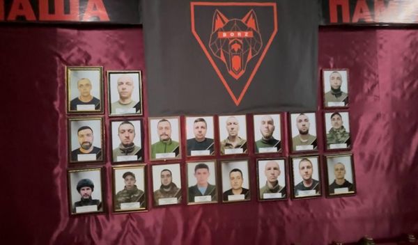 Батальон Борз, фото павших героев