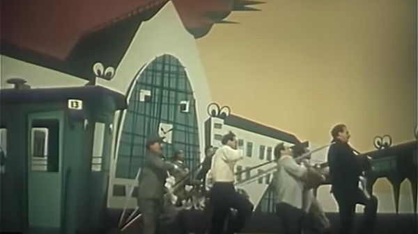 Ехали мы, ехали.... Кадр из фильма