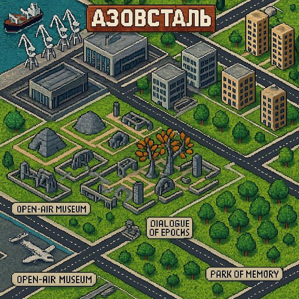 Один из вариантов будущего Азовстали
