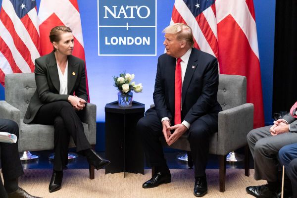 Фрадериксен с Трампом