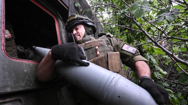 Боевая работа САУ Мста-С группировки войск Центр на Красноармейском направлении СВО