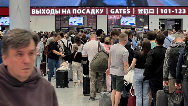 Обстановка в аэропорту Шереметьево Обстановка в аэропорту Шереметьево