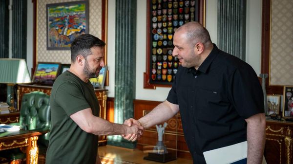 Владимир Зеленский и Рустем Умеров