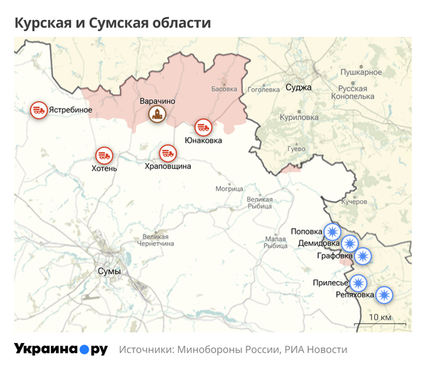 Курская и Сумская области