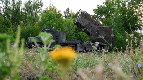 ТОС-2 Тосочка группировки войск Центр на Красноармейском направлении в ДНР