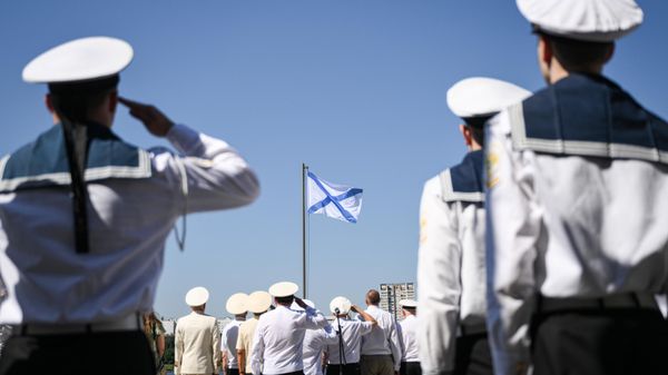 Празднование Дня Военно-морского флота в Москве