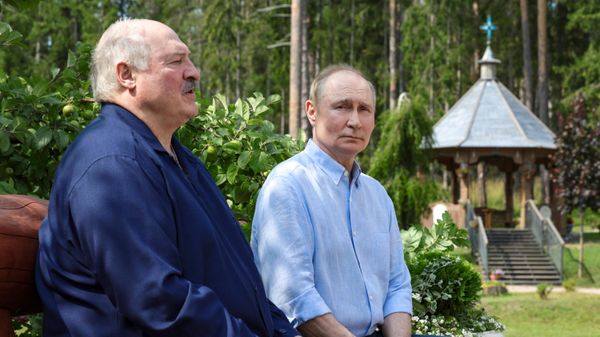 Президент РФ Владимир Путин и президент Белоруссии Александр Лукашенко посетили Валаам