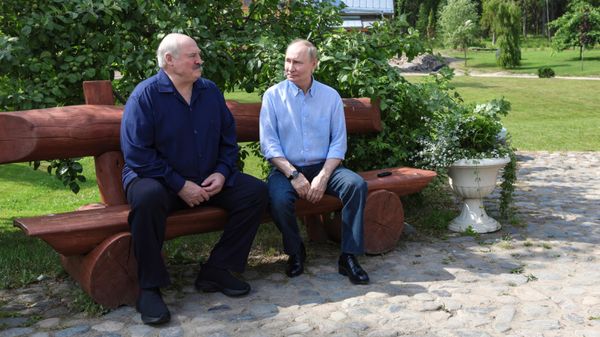 Президент РФ Владимир Путин и президент Белоруссии Александр Лукашенко посетили Валаам