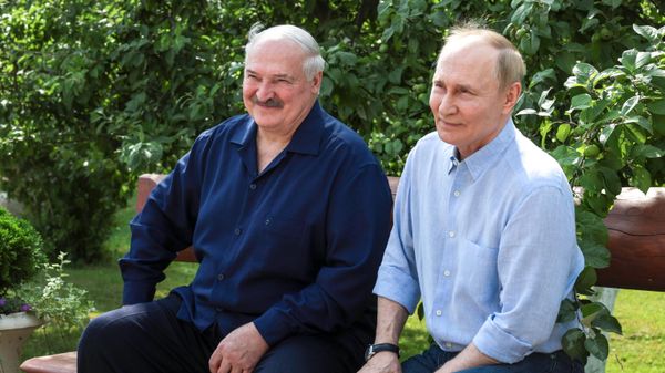 Президент РФ Владимир Путин и президент Белоруссии Александр Лукашенко посетили Валаам