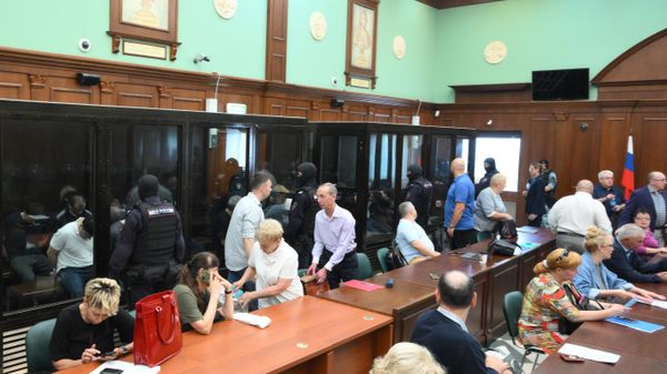 Заседание суда по делу о теракте в концертном зале Крокус Сити Холл Заседание суда по делу о теракте в концертном зале Крокус Сити Холл
