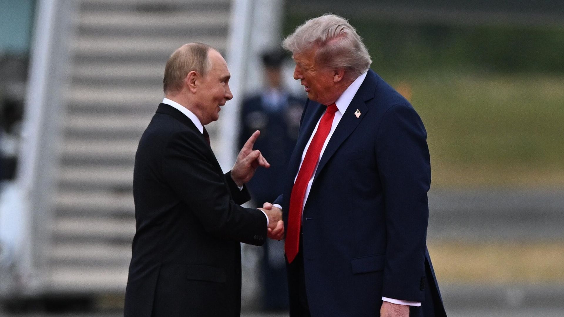 Встреча президентов России и США на Аляске - РИА Новости, 1920, 16.08.2025