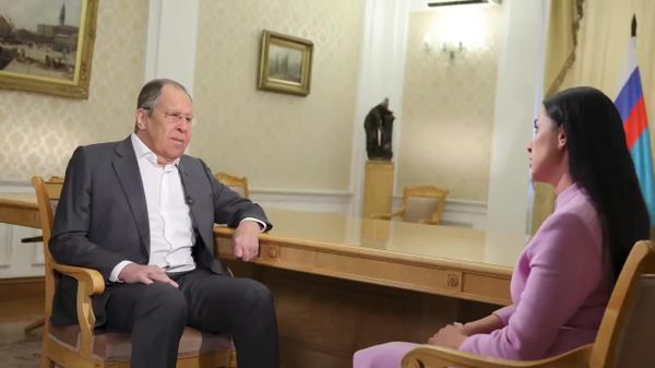 Российский МИД публикует полное видео интервью министра иностранных дел России Сергея Лаврова Российский МИД публикует полное видео интервью министра иностранных дел России Сергея Лаврова
