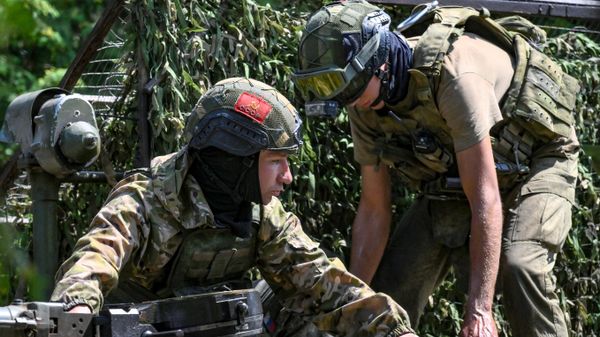 Боевая работа расчета миномета 2С4 Тюльпан группировки войск Центр в зоне СВО