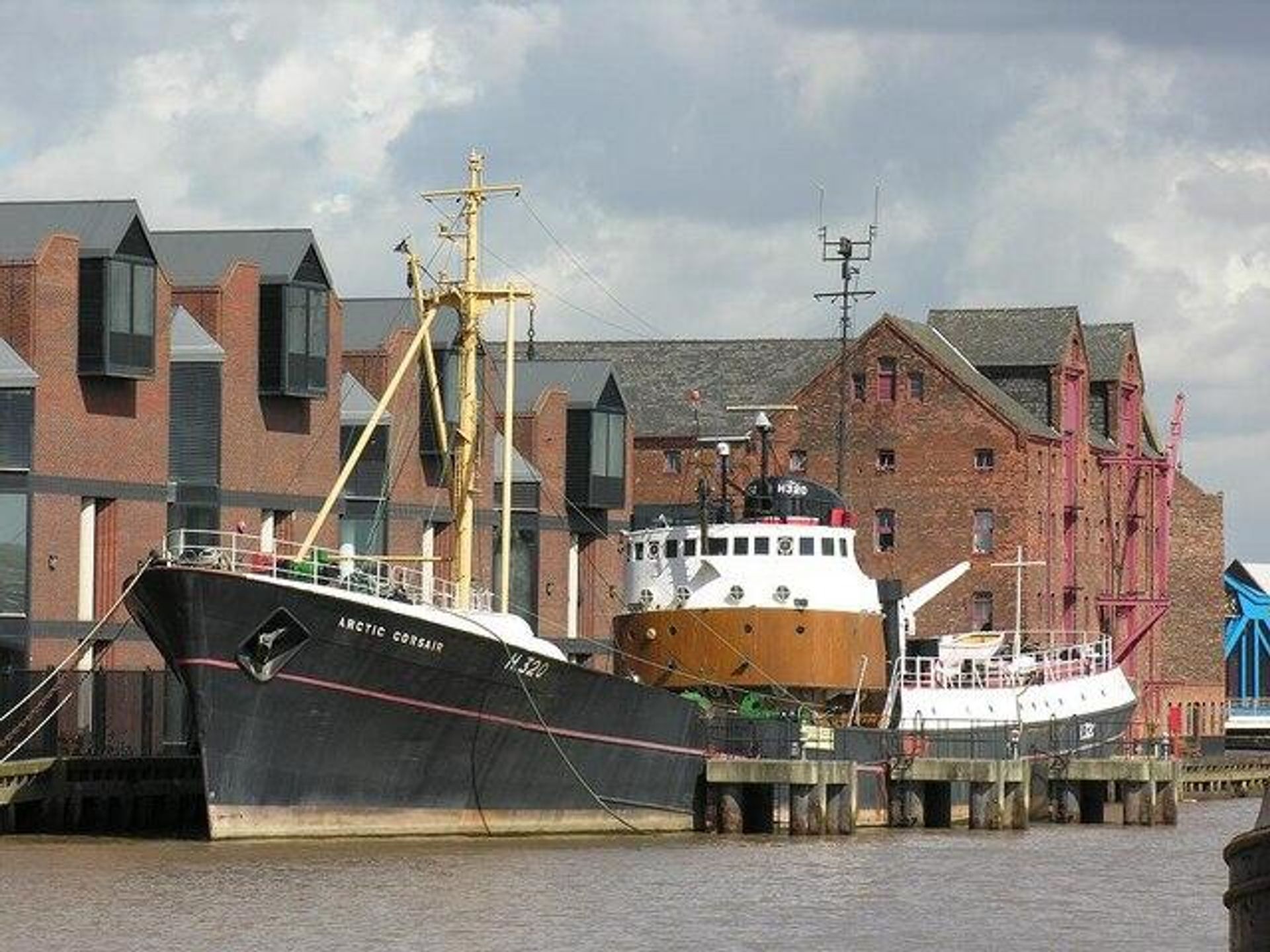 Британский траулер Arctic Corsair, повреждённый в 1976 году огнем исландского сторожевика Тор. Сейчас - музей. - РИА Новости, 1920, 28.08.2025