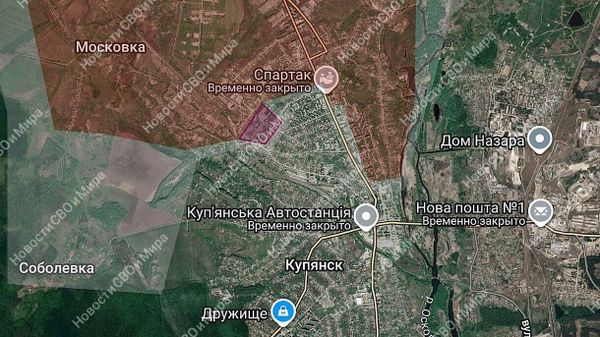 Российские войска наступают вглубь Купянска