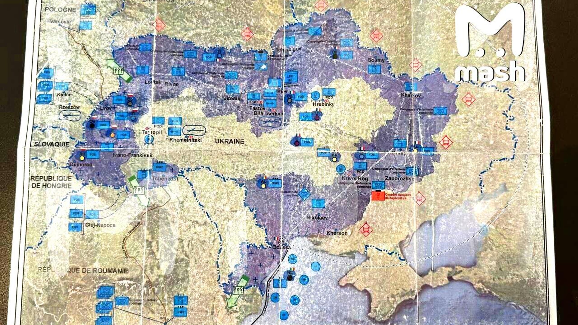 Карта оккупации Украины силами Коалиции желающих (скрин из социальных сетей) - РИА Новости, 1920, 10.09.2025
